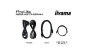 Preview: iiyama ProLite XB2497HSNH-B1 - 24" - SP - Lift - Cam - Black