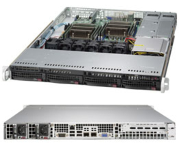 ProSTOR 1HE Dual AMD EPYC™ Serversystem - 4bay