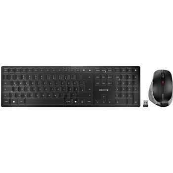 CHERRY DW 9500 slim wireless Set - Schwarz/Grau