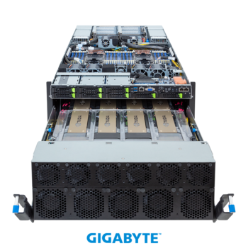 Gigabyte 5HE Serversystem G593-SD1-AAX1 - Intel XEON / H100