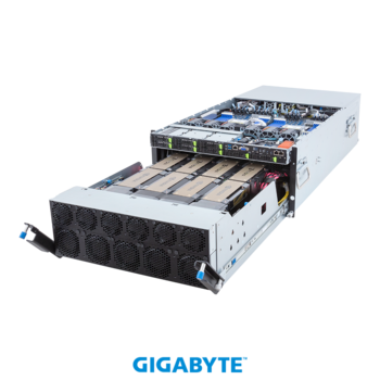 Gigabyte 5HE Serversystem G593-ZD1-AAX1 - AMD EPYC / H100