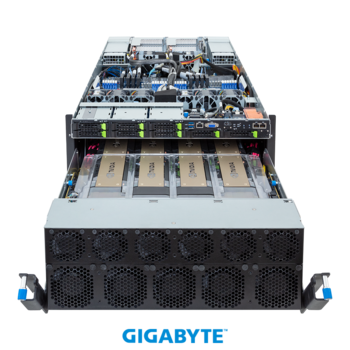 Gigabyte 5HE Serversystem G593-ZD1-AAX1 - AMD EPYC / H100