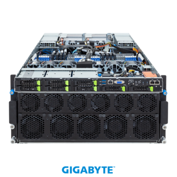 Gigabyte 5HE Serversystem G593-ZD1-AAX3 - AMD EPYC / H200