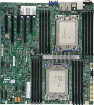 Supermicro Motherboard H11DSi-NT - AMD EPYC™ - Dual 10Gbit