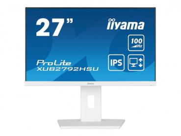 IIYAMA ProLite XUB2792HSU-W6 - 27" - Wei&szlig; - Lift/Pivot