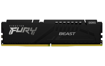 Kingston DDR5 RAM - 32GB - 5200MHz - FURY Beast Black