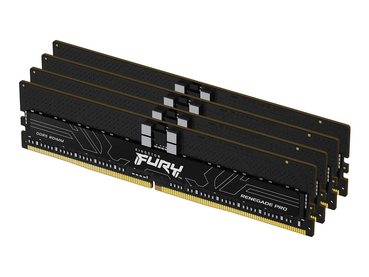 Kingston DDR5 RAM - 32GB - 6.400Mhz - reg. ECC - 4er KIT