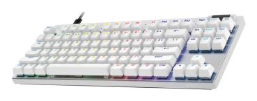 Preview: Logitech PRO X TKL RAPID - kabellose Gaming Tastatur - Wei&szlig;