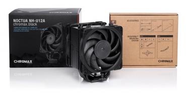 NOCTUA NH-U12A chromax.black - Prozessorkühler