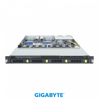 Preview: GIGABYTE 1HE Serversystem R163-Z34-AAH1 - AMD EPYC / NVMe