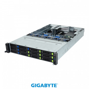 Gigabyte 2HE Serversystem R263-Z33-AAF1 - AMD EPYC / GPU