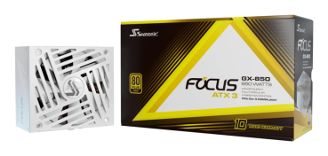 Seasonic FOCUS GX ATX 3 (2024) Netzteil - 850 Watt - White