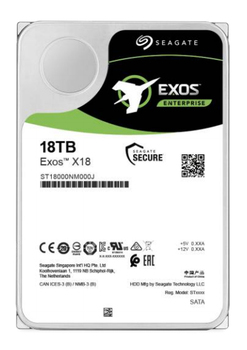 SEAGATE EXOS X18 - 18TB - SATA