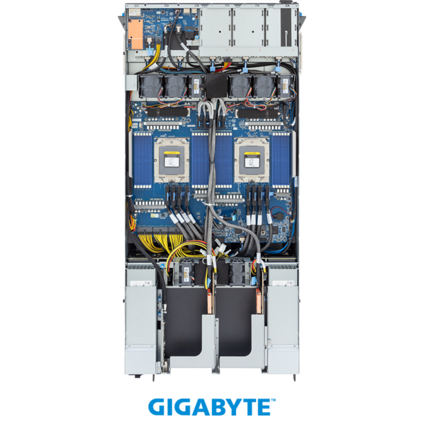 Gigabyte 5HE Serversystem G593-ZD1-AAX1 - AMD EPYC / H100