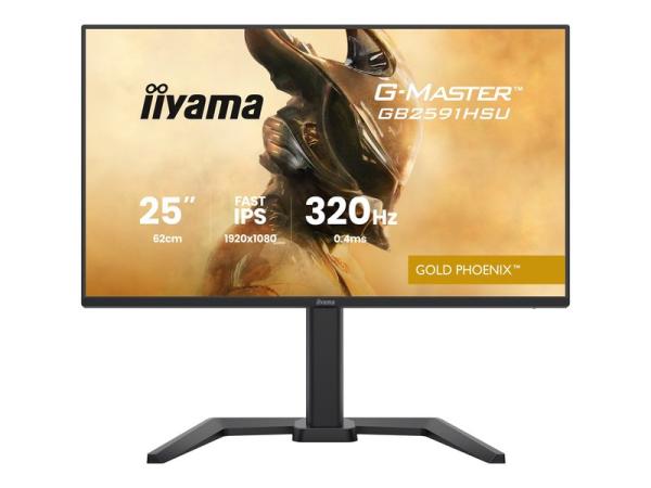 IIYAMA G-MASTER GOLD PHOENIX GB2591HSU-B1 - 24,5" - 320Hz