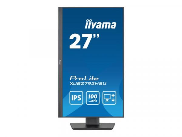 IIYAMA ProLite XUB2792HSU-B6 - 27" - Schwarz - Lift/Pivot