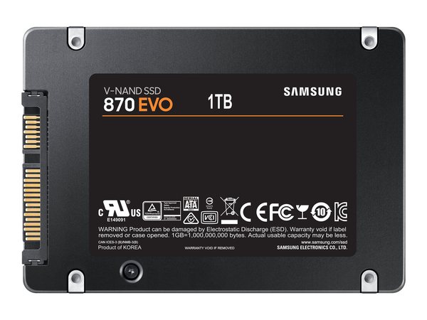 SAMSUNG 870 EVO SSD - 1TB - SATA