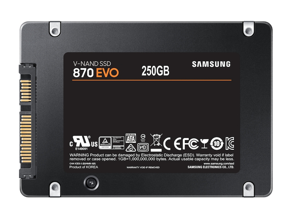 SAMSUNG 870 EVO SSD - 250GB - SATA