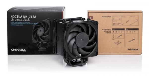 NOCTUA NH-U12A chromax.black - Prozessorkühler