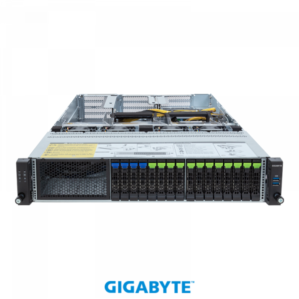 Gigabyte 2HE Serversystem R283-SF1-ABL1 - Intel XEON / GPU