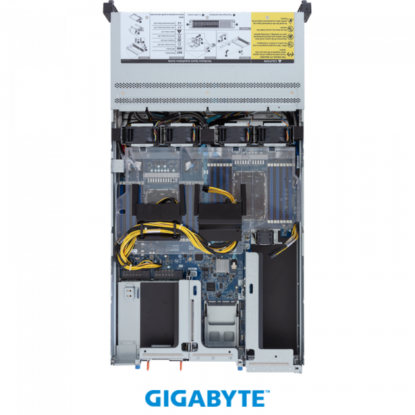 Gigabyte 2HE Serversystem R283-SF1-ABL1 - Intel XEON / GPU