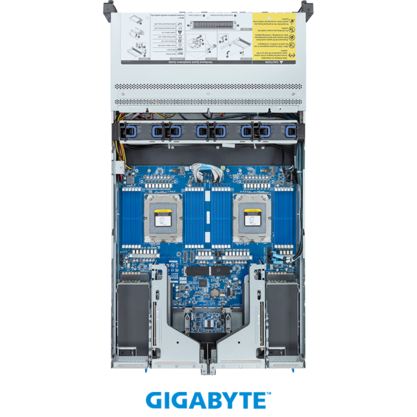 Gigabyte 2HE Serversystem R283-Z92-AAE2 - AMD EPYC