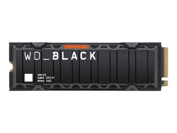 WD Black SN850 - 1TB NVMe M.2 inkl. Kühlkörper