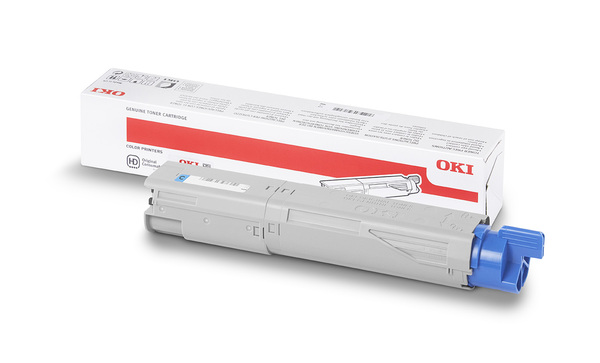 OKI Toner, cyan (43459331)