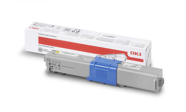 OKI Toner, gelb (43459369)