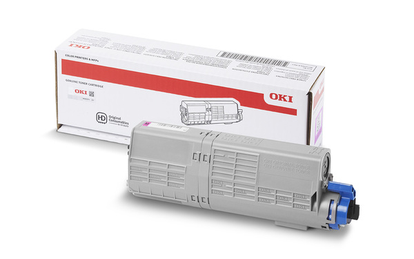 OKI Toner, magenta (46490606)